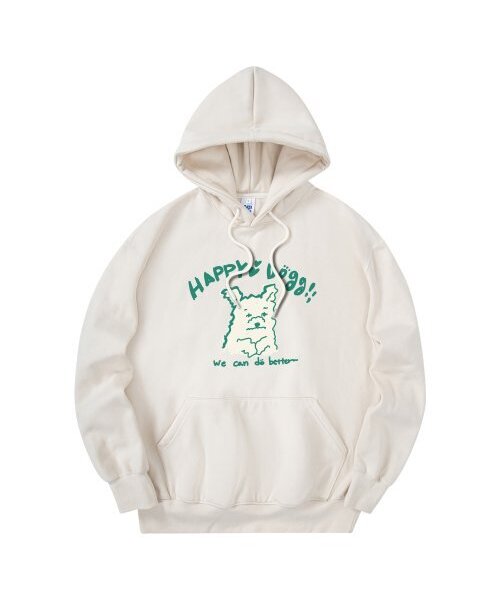 RADINEO(ラディネオ)の「ハッピードギーフードクリーム(パーカー・メンズ・その他・LARGE/MEDIUM/X-LARGE)」の1枚目の写真