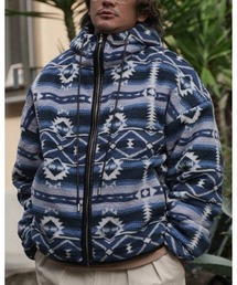 ネイティブ柄」に該当するメンズのジャケット/アウター（ブルー
