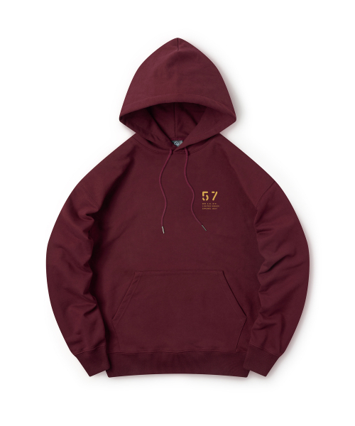 CAMEL WORK(キャメルワーク)の「NO.057 ロングドロップフードパーカー(バーガンディ)(パーカー・メンズ・その他・MEDIUM/LARGE/X-LARGE)」の2枚目の写真