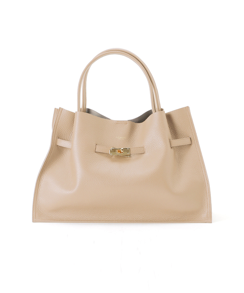 Spick & Span（スピックアンドスパン）の「《追加》VIOLAd’ORO / ヴィオラドーロ イタリアンWフェイスレザートートバッグ L（トートバッグ・レディース・ブラック/ベージュ/グレー・FREE）」の18枚目の写真