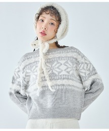 PEACH JOHN | ノルディック柄ニット(ニット/セーター)