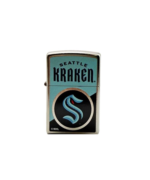 Zippo(ジッポー)の「ZIPPO ジッポ 46205 NHL SEATTLE KRAKEN(アッシュトレイ/ライター・メンズ・シルバー・FREE)」の1枚目の写真