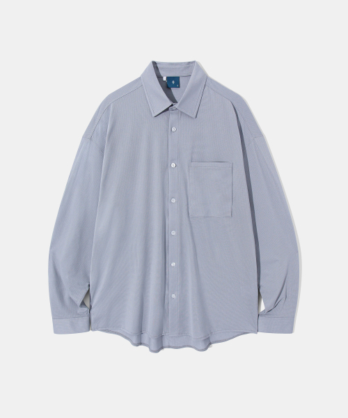 Diamond Layla(ダイアモンドレイラ)の「Cool Square Tension Shirt S124 Gray(シャツ/ブラウス・レディース・その他・LARGE/MEDIUM/X-LARGE)」の1枚目の写真