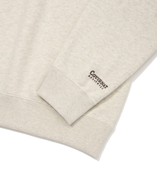 COVERNAT(カバーナット)の「Cロゴ スウェット オートミール(スウェット・レディース・その他・SMALL/MEDIUM/LARGE/X-LARGE/X-SMALL)」の6枚目の写真