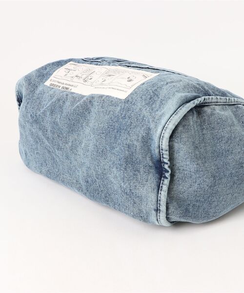 SNOOPY×OLD BETTY'S(スヌーピーカケルオールドベティーズ)の「スヌーピー【SNOOPY】Denim Vintage Look Tote Bag(トートバッグ・レディース・インディゴブルー・FREE)」の3枚目の写真
