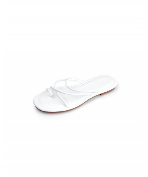 SHOEHI（シューハイ）の「トランス x フリップフロップ S1112 (6カラー)（サンダル・レディース・ホワイト/ブラック/ブラウン/シルバー/アイボリー/ラベンダー・23cm/23.5cm/24cm/22.5cm/24.5cm）」の8枚目の写真