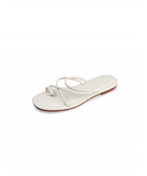 SHOEHI（シューハイ）の「トランス x フリップフロップ S1112 (6カラー)（サンダル・レディース・ホワイト/ブラック/ブラウン/シルバー/アイボリー/ラベンダー・23cm/23.5cm/24cm/22.5cm/24.5cm）」の9枚目の写真