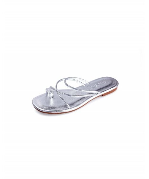 SHOEHI（シューハイ）の「トランス x フリップフロップ S1112 (6カラー)（サンダル・レディース・ホワイト/ブラック/ブラウン/シルバー/アイボリー/ラベンダー・23cm/23.5cm/24cm/22.5cm/24.5cm）」の10枚目の写真