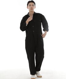 SAINTCREW（セントクルー）の「センスワーカー テーパード ジャンプスーツ SWT-503 ブラック（つなぎ/オールインワン・メンズ）」