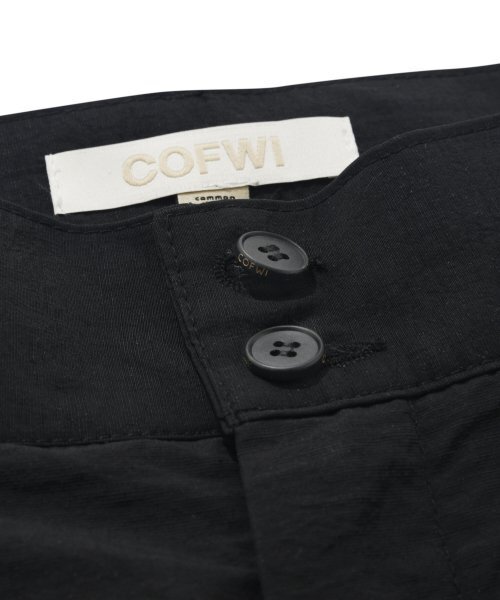 COFWI（コフウィー）の「リネンワイドツーピンタックパンツブラック（その他パンツ・メンズ・その他・1(S)/2(M)/0(XS)/3(L)/00(XXS)）」の10枚目の写真