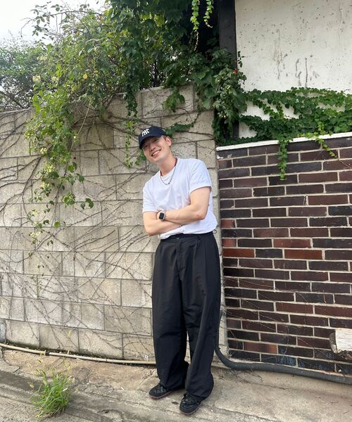 COFWI（コフウィー）の「リネンワイドツーピンタックパンツブラック（その他パンツ・メンズ・その他・1(S)/2(M)/0(XS)/3(L)/00(XXS)）」の14枚目の写真