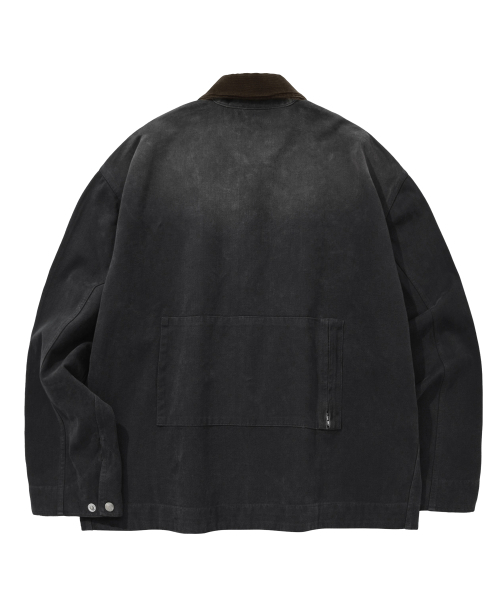 KANEITEI(カネイテイ)の「FADED WASHING WORK JACKET (BLACK)(その他アウター・メンズ・ブラック・LARGE/X-LARGE)」の2枚目の写真