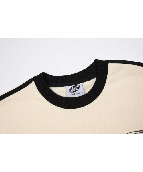 WILDROCK(ワイルドロック)の「グレイトデイ フットボール スウェット_アイボリー(スウェット・メンズ・その他・LARGE/SMALL/MEDIUM)」の2枚目の写真