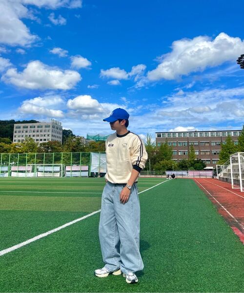 WILDROCK(ワイルドロック)の「グレイトデイ フットボール スウェット_アイボリー(スウェット・メンズ・その他・LARGE/SMALL/MEDIUM)」の5枚目の写真