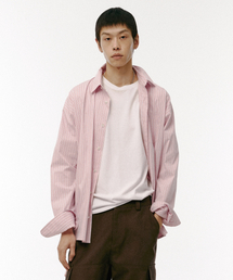 ERA（エラ）の「ユニセックス ERA クラシックシャツ - ピンクストライプ（シャツ/ブラウス）」