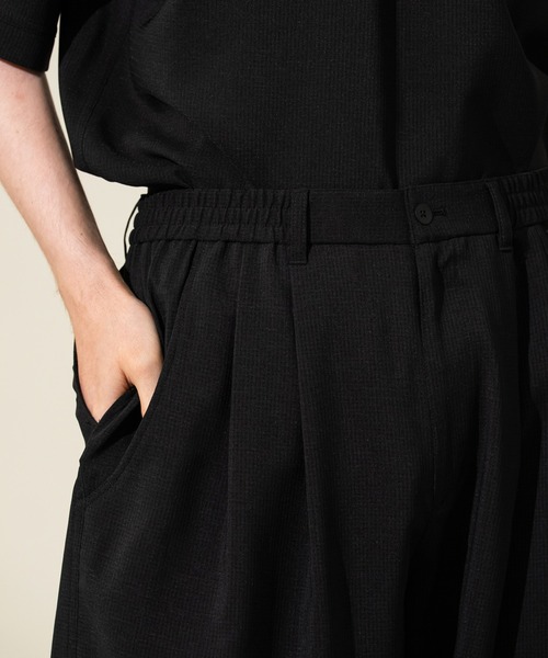 CITY TOKYO（シティトウキョウ）の「【CITY TOKYO/シティートーキョー】Cool-flex ﾊﾞﾙｰﾝﾊﾟﾝﾂ（その他パンツ・メンズ・ブラック/カーキ・1/2）」の7枚目の写真