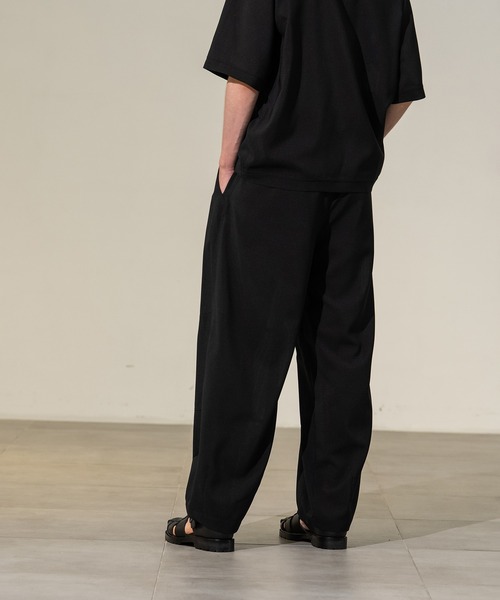 CITY TOKYO（シティトウキョウ）の「【CITY TOKYO/シティートーキョー】Cool-flex ﾊﾞﾙｰﾝﾊﾟﾝﾂ（その他パンツ・メンズ・ブラック/カーキ・1/2）」の6枚目の写真