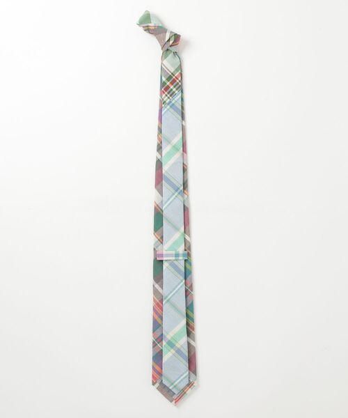 BEAMS PLUS（ビームスプラス）の「B+MadrasTiePanel（ネクタイ・メンズ・その他1/その他/その他2・ONE SIZE）」の4枚目の写真