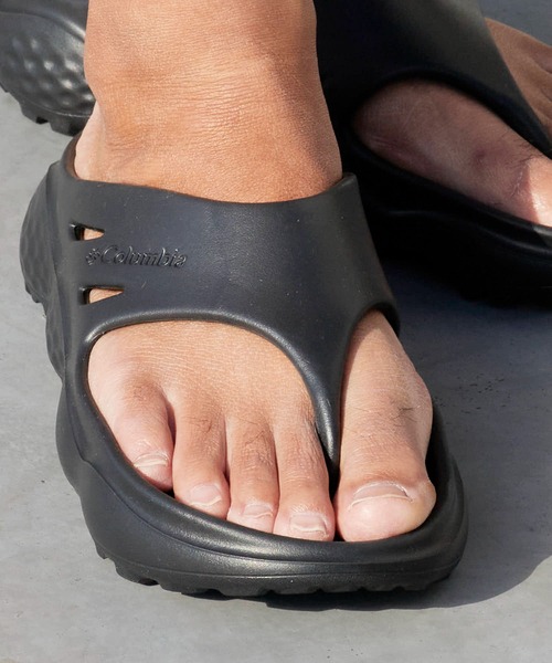 Columbia(コロンビア)の「Columbia/コロンビア THRIVE REVIVE FLIP エンボスロゴ ビーチサンダル 2026年春夏(サンダル・メンズ・ブラック/ホワイト・23cm/24cm/25cm/26cm/27cm/28cm)」の6枚目の写真
