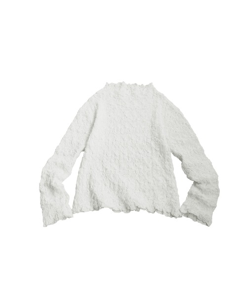 antiqua(アンティカ)の「シャーリング トップス(その他トップス・レディース・ブラック/ホワイト・ONESIZE)」の7枚目の写真