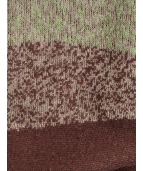 SM2（エスエムツー）の「グラデーションニットプルオーバー（ニット/セーター・レディース・ネイビー/ベージュ/ブラウン・F）」の12枚目の写真