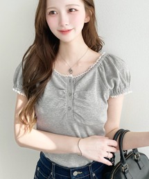 Tシャツ/カットソー（グレー/灰色系・レース）ファッション通販 - ZOZOTOWN