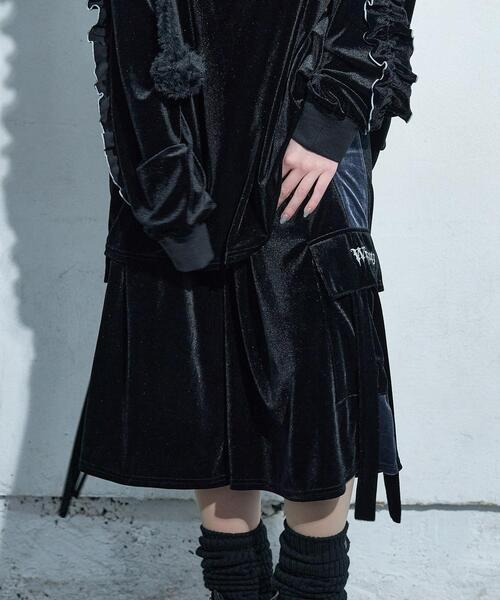 Whinny（ホワイニー）の「Whinny/【2025冬新作♪】エターナルシャイニングスターぱんてぃ（その他パンツ・レディース・グレー/ブルー/ブラック・FREE）」の2枚目の写真