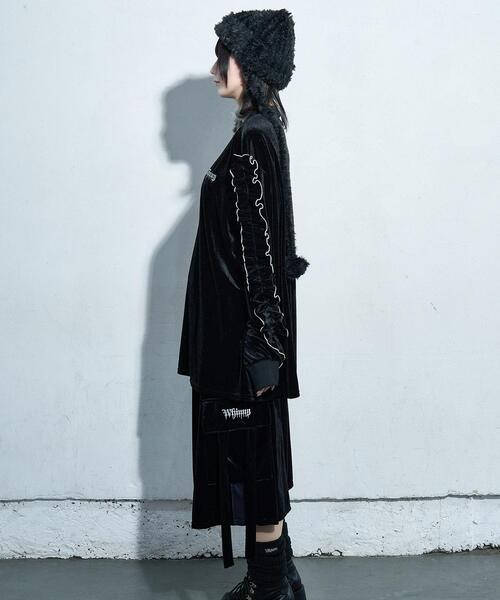 Whinny（ホワイニー）の「Whinny/【2025冬新作♪】エターナルシャイニングスターぱんてぃ（その他パンツ・レディース・グレー/ブルー/ブラック・FREE）」の14枚目の写真