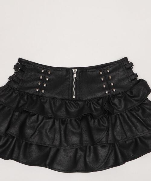dispark(ディスパーク)の「DISPARK/【26年春夏新作】スタッズフリルティアードミニスカパン(スカート・レディース・ベージュ/ブラック・SMALL/MEDIUM)」の16枚目の写真
