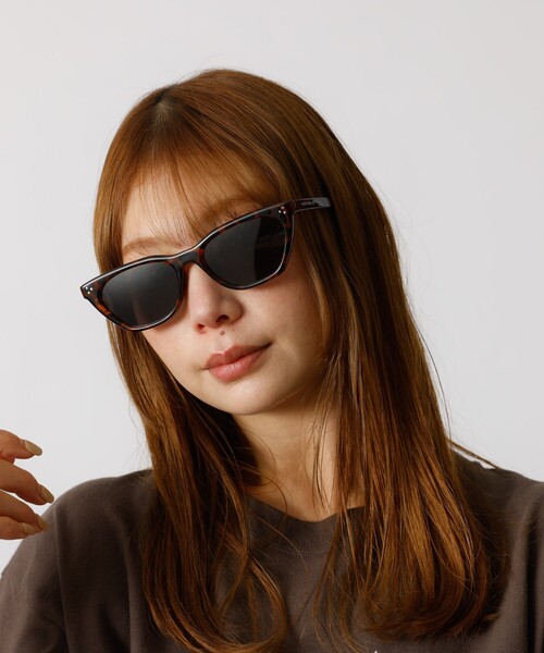 ABAHOUSE(アバハウス)の「【NOPUBLIC/ノーパブリック】01:02/サングラス/韓国/ユニセックス【WEB限定】(サングラス・メンズ・ブラック/ブラウン・フリー)」の2枚目の写真
