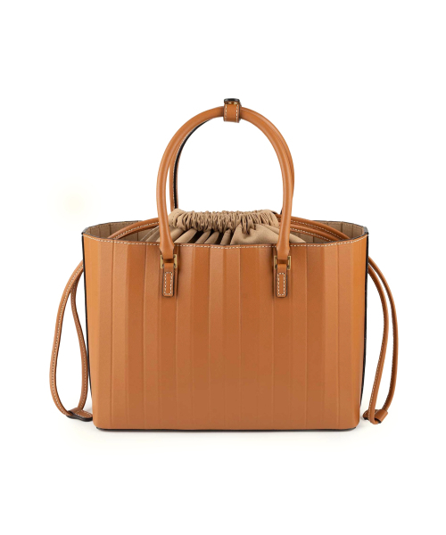 PLEATICA（プリティカ）の「Flaum Tote Bag Brown（トートバッグ・レディース・その他・FREE）」の8枚目の写真