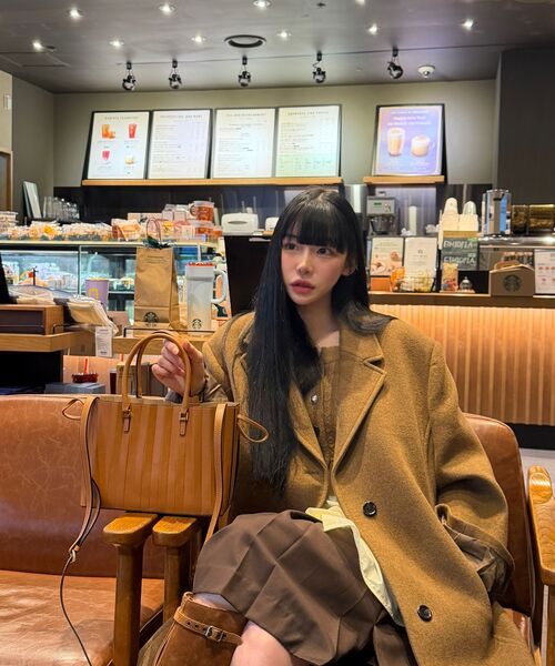 PLEATICA（プリティカ）の「Flaum Tote Bag Brown（トートバッグ・レディース・その他・FREE）」の11枚目の写真