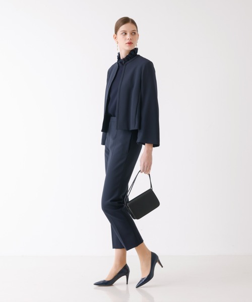 DESIGNWORKS(デザインワークス)の「テーパードパンツ(その他パンツ・レディース・ブラック/ネイビー・38/40)」の10枚目の写真