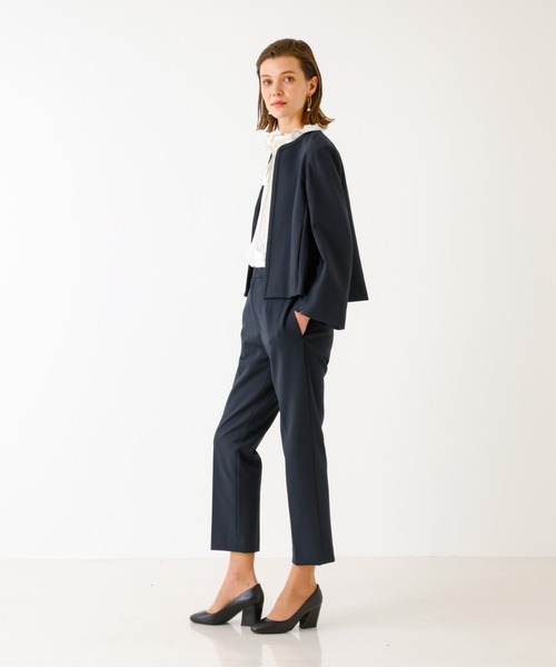 DESIGNWORKS(デザインワークス)の「テーパードパンツ(その他パンツ・レディース・ブラック/ネイビー・38/40)」の8枚目の写真