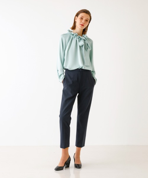DESIGNWORKS(デザインワークス)の「テーパードパンツ(その他パンツ・レディース・ブラック/ネイビー・38/40)」の6枚目の写真
