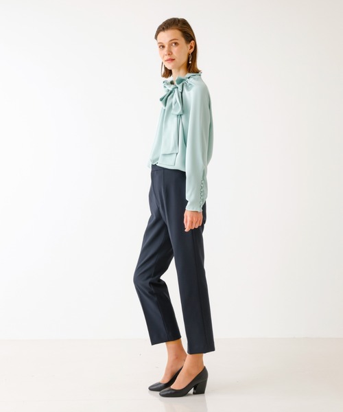 DESIGNWORKS(デザインワークス)の「テーパードパンツ(その他パンツ・レディース・ブラック/ネイビー・38/40)」の5枚目の写真