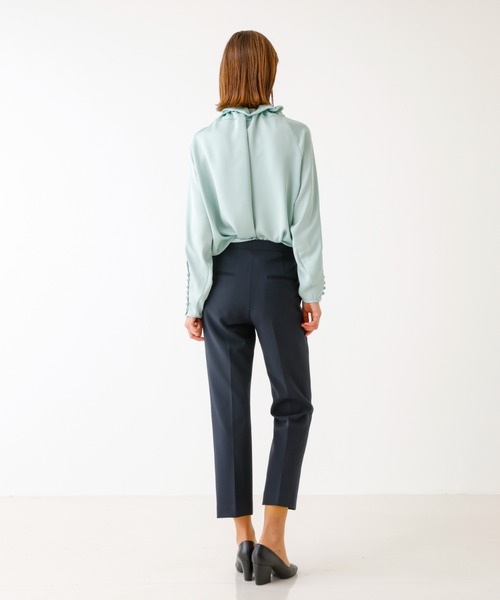 DESIGNWORKS(デザインワークス)の「テーパードパンツ(その他パンツ・レディース・ブラック/ネイビー・38/40)」の4枚目の写真