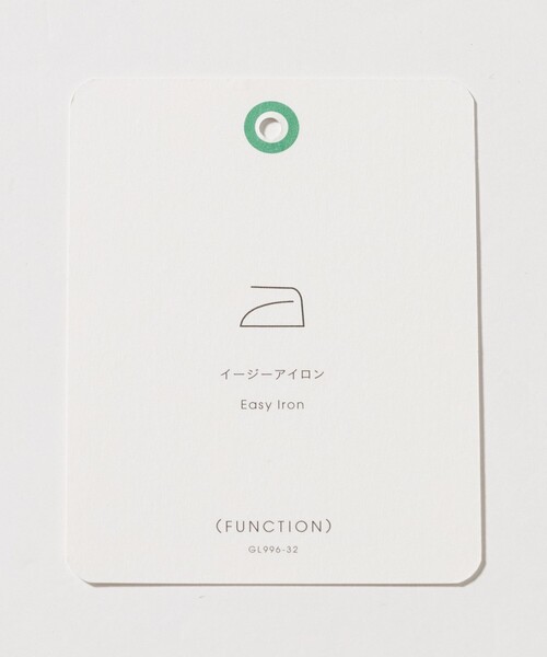 green label relaxing（グリーンレーベルリラクシング）の「コットン シャンブレー ワイドカラー ドレスシャツ -イージーアイロン-（ビジネスシャツ・メンズ・ネイビー・37cm/39cm/43cm/40cm/42cm/41cm/38cm）」の18枚目の写真