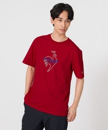 【ルコックスポルティフ】吸汗速乾/ストレッチ/UVカット/遮熱ヘランカ半袖Tシャツ