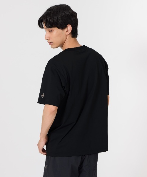 le coq sportif(ルコックスポルティフ)の「【ルコックスポルティフ】吸汗速乾/ストレッチ/UVカット/遮熱ヘランカ半袖Tシャツ(Tシャツ/カットソー・メンズ・レッド/ホワイト/ブラック/ブルー・M/L/S/XL/XXL)」の11枚目の写真