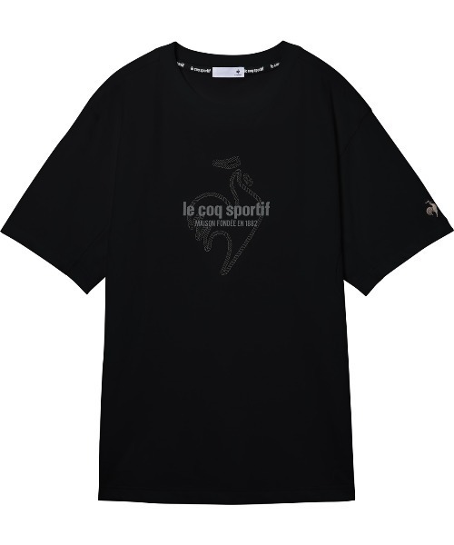 le coq sportif(ルコックスポルティフ)の「【ルコックスポルティフ】吸汗速乾/ストレッチ/UVカット/遮熱ヘランカ半袖Tシャツ(Tシャツ/カットソー・メンズ・レッド/ホワイト/ブラック/ブルー・M/L/S/XL/XXL)」の12枚目の写真