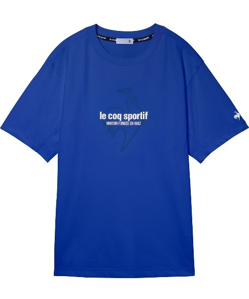 le coq sportif(ルコックスポルティフ)の「【ルコックスポルティフ】吸汗速乾/ストレッチ/UVカット/遮熱ヘランカ半袖Tシャツ(Tシャツ/カットソー・メンズ・レッド/ホワイト/ブラック/ブルー・M/L/S/XL/XXL)」の15枚目の写真