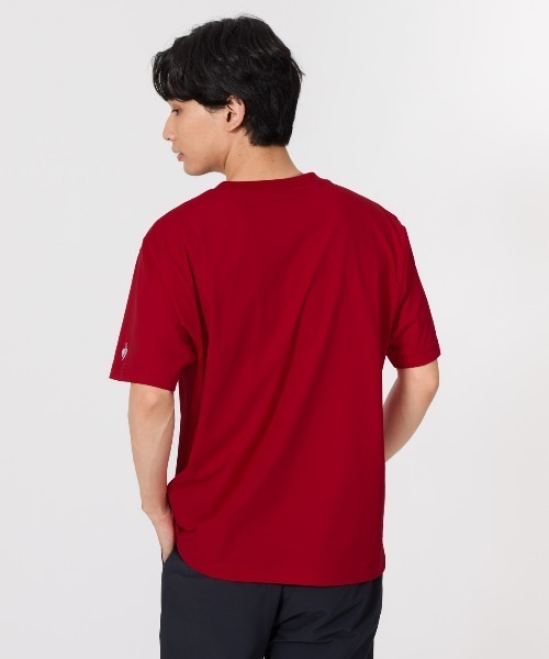 le coq sportif(ルコックスポルティフ)の「【ルコックスポルティフ】吸汗速乾/ストレッチ/UVカット/遮熱ヘランカ半袖Tシャツ(Tシャツ/カットソー・メンズ・レッド/ホワイト/ブラック/ブルー・M/L/S/XL/XXL)」の17枚目の写真