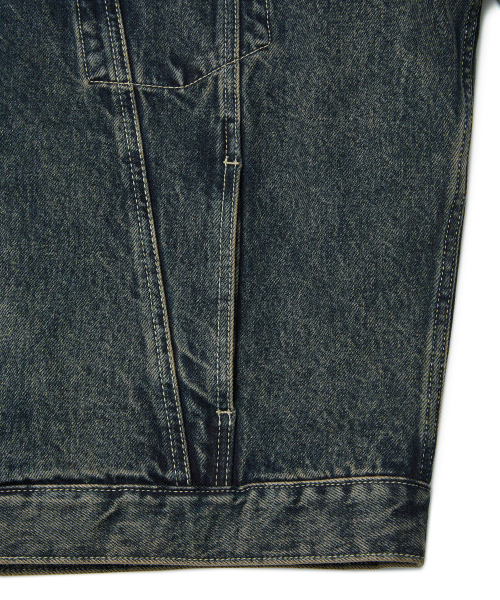 MMIC(エムエムアイシー)の「ROLLING ACID JACKET (DEEP BLUE)(デニムジャケット・メンズ・その他・M/L/XL)」の2枚目の写真