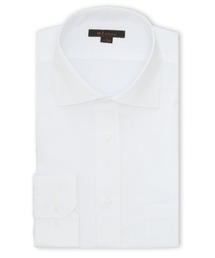 m.f.editorial（エムエフエディトリアル）の「【綿混 ノンアイロン】m.f.エディトリアル メンズ ワイドカラー ビジネスドレス長袖シャツ（ビジネスシャツ）」