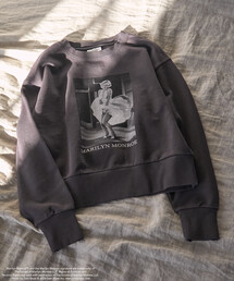 マリリン・モンロー THE ICONIC SHOT SWEAT SHIRT/ザ アイコニック ショット スウェット