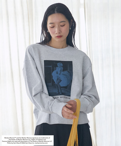セール】マリリン・モンロー THE ICONIC SHOT SWEAT SHIRT/ザ アイ
