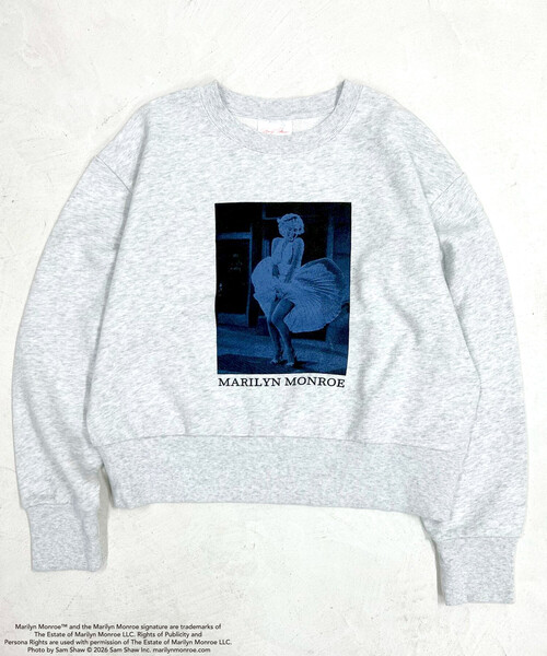 セール】マリリン・モンロー THE ICONIC SHOT SWEAT SHIRT/ザ アイ