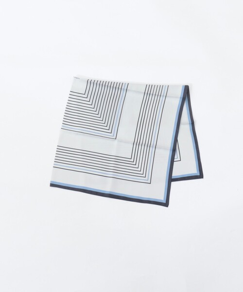 NOLLEY’S（ノーリーズ）の「シルクプリントスカーフ88（バンダナ/スカーフ・レディース・ブルー系その他/ブラウン系その他・FREE）」の8枚目の写真