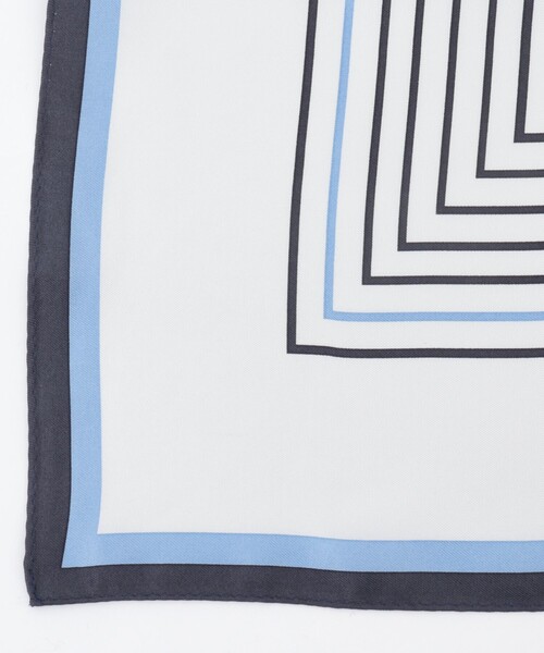 NOLLEY’S（ノーリーズ）の「シルクプリントスカーフ88（バンダナ/スカーフ・レディース・ブルー系その他/ブラウン系その他・FREE）」の10枚目の写真